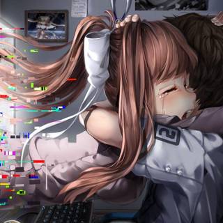 DDLC Monika After Story Mod wallpaper