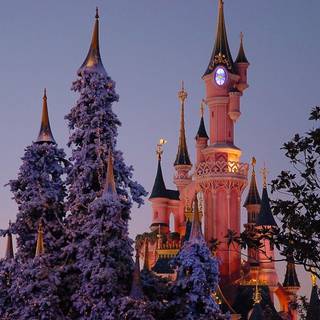 Disney castles wallpaper