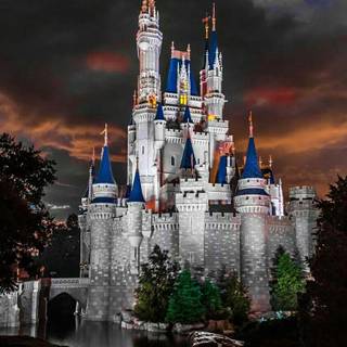 Disney castles wallpaper