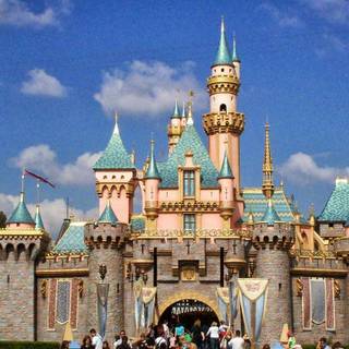Disney castles wallpaper