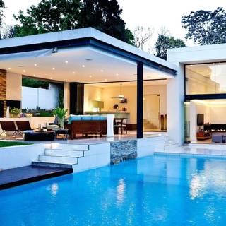 Beautiful houses wallpaper