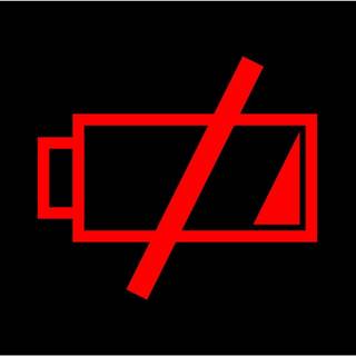 Low battery wallpaper