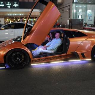 Rainbow Lamborghini wallpaper