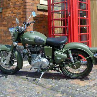 Royal Enfield Classic Desert Storm wallpaper
