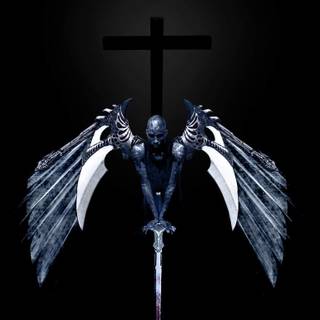 Angel and demon wallpaper