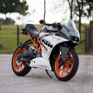 KTM RC 390 black wallpaper