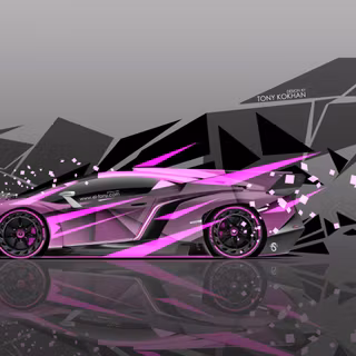 Pink Lamborghini wallpaper