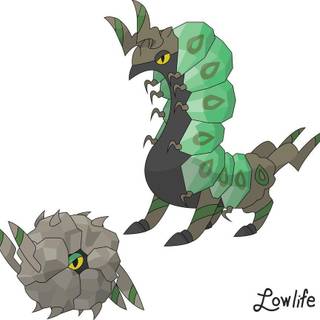 Whirlipede HD wallpaper