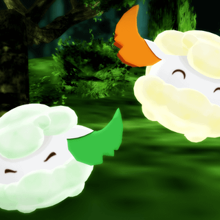 Cottonee HD wallpaper