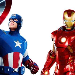 Captain America vs Iron Man wallpaper