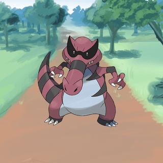 Krookodile HD wallpaper