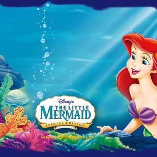 Sweet Little Mermaid wallpaper