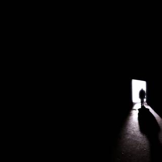 Black shadow wallpaper