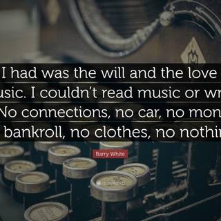 Barry White wallpaper