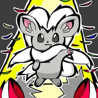 Cinccino HD wallpaper