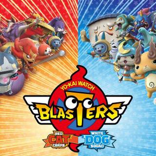 Yo-kai Watch Blasters: Red Cat Corp and White Dog Squad wallpaper