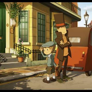 Professor Layton wallpaper