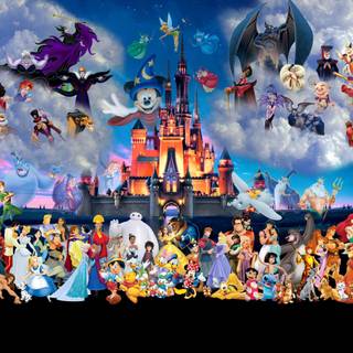 Disney villains wallpaper