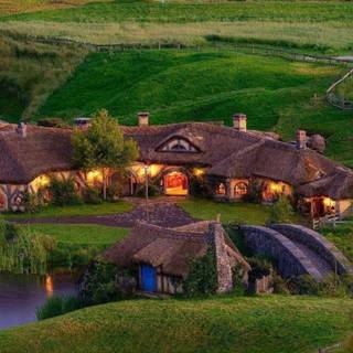 Hobbiton wallpaper