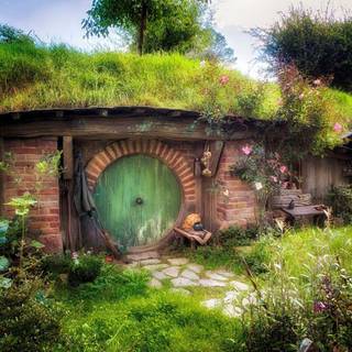 Hobbiton wallpaper