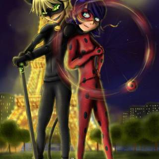 Miraculous Ladybug TV show wallpaper