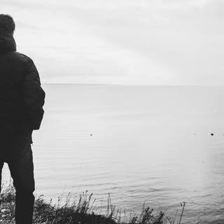 Alone but happy wallpaper