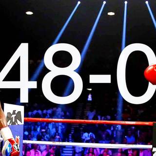 Floyd Mayweather and Manny Pacquiao  wallpaper