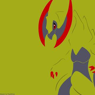 Haxorus HD wallpaper