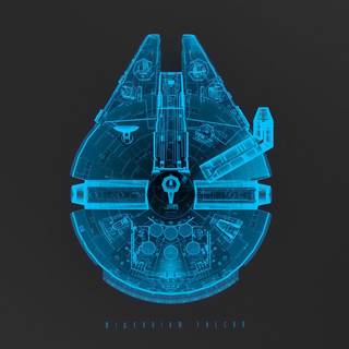 Wallpaper millenium falcon