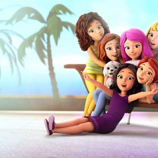 Fun with friends wallpaper