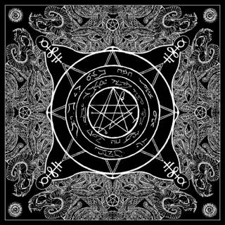 Black bandana background