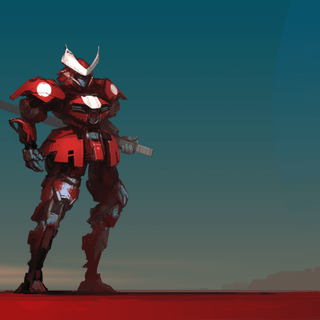Mecha Samurai wallpaper