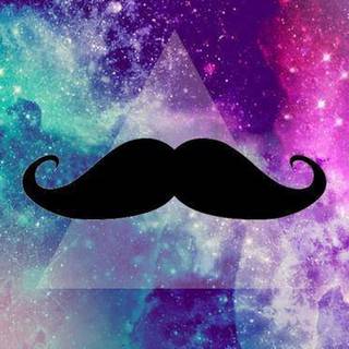 Paris mustache wallpaper