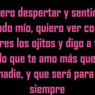 Wallpapers de te quiero