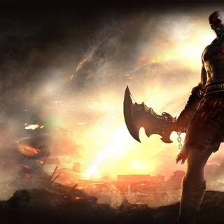 God of war kratos wallpaper HD 1080p