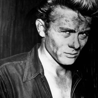 James dean giant wallpaper