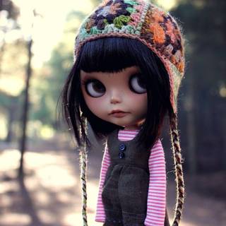 Cute doll wallpaper for facebook cover picture
