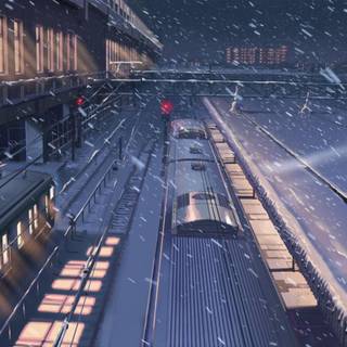 Wallpaper 5 cm per second