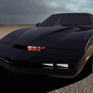 Night rider car wallpaper