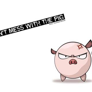 Pig cartoons wallpaper