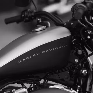 Black logo harley davidson wallpaper HD