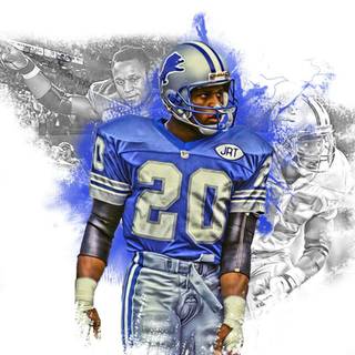 Barry sanders desktop wallpaper