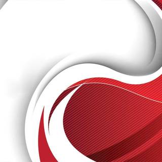 Red and white wallpaper