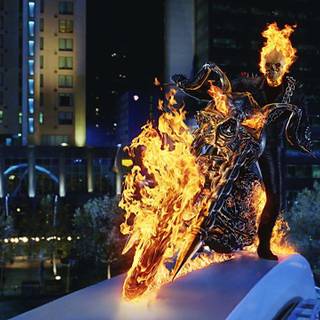 Ghost rider bike HD wallpaper for desktop