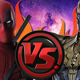 Deadpool vs Thanos wallpaper