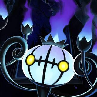 Chandelure HD wallpaper