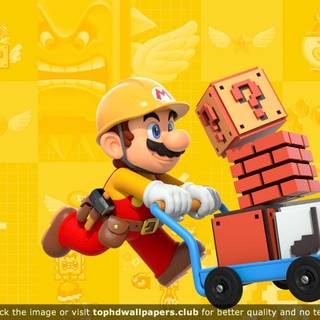 Super Mario Maker 2 wallpaper