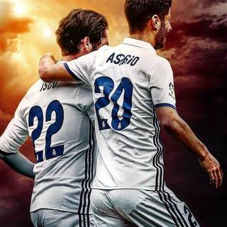 Isco and Asensio wallpaper