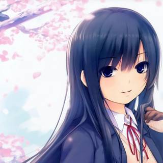 Girl cartoon wallpaper