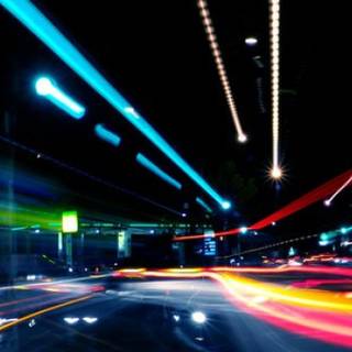 Street lights wallpaper